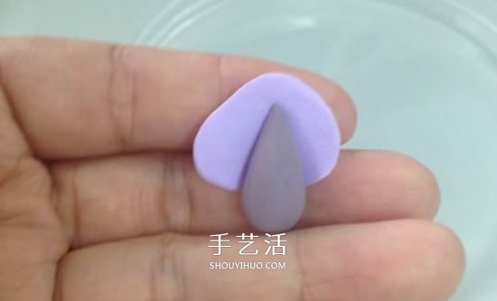 超轻粘土玫瑰花教程图解 让人惊艳的渐变色！ -  www.shouyihuo.com