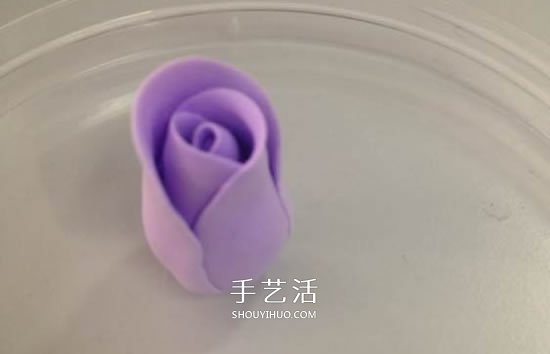 超轻粘土玫瑰花教程图解 让人惊艳的渐变色！ -  www.shouyihuo.com