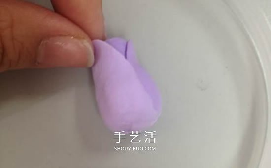 超轻粘土玫瑰花教程图解 让人惊艳的渐变色！ -  www.shouyihuo.com