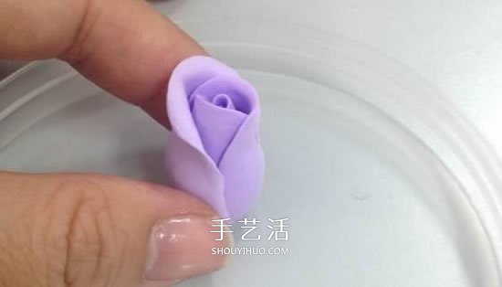 超轻粘土玫瑰花教程图解 让人惊艳的渐变色！ -  www.shouyihuo.com