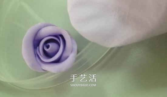 超轻粘土玫瑰花教程图解 让人惊艳的渐变色！ -  www.shouyihuo.com