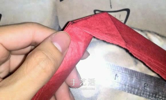 六翼炽天使之心的折纸方法图解 超多详细步骤！ -  www.shouyihuo.com