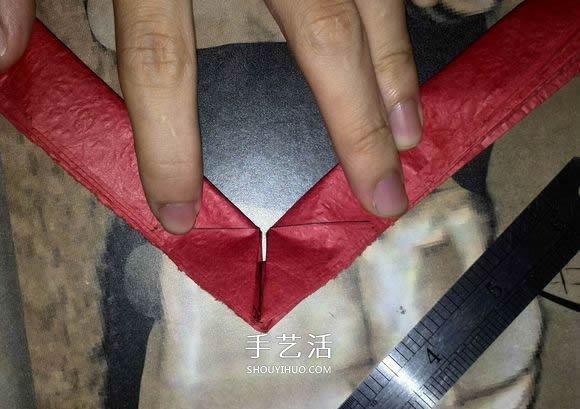 六翼炽天使之心的折纸方法图解 超多详细步骤！ -  www.shouyihuo.com