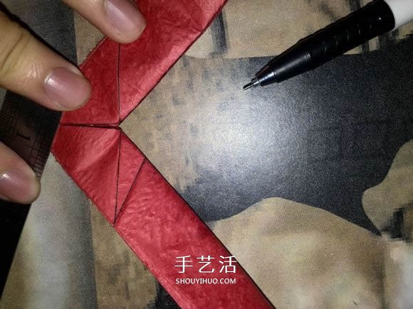 六翼炽天使之心的折纸方法图解 超多详细步骤！ -  www.shouyihuo.com