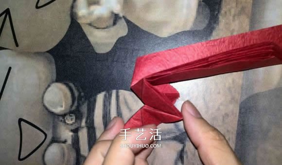 六翼炽天使之心的折纸方法图解 超多详细步骤！ -  www.shouyihuo.com