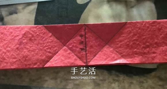 六翼炽天使之心的折纸方法图解 超多详细步骤！ -  www.shouyihuo.com