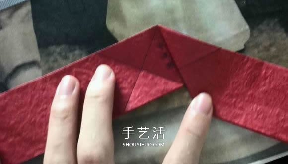 六翼炽天使之心的折纸方法图解 超多详细步骤！ -  www.shouyihuo.com