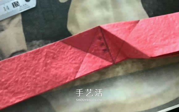 六翼炽天使之心的折纸方法图解 超多详细步骤！ -  www.shouyihuo.com