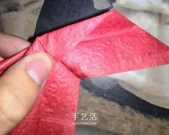 六翼炽天使之心的折纸方法图解 超多详细步骤！ -  www.shouyihuo.com