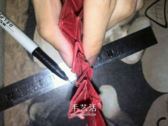 六翼炽天使之心的折纸方法图解 超多详细步骤！ -  www.shouyihuo.com