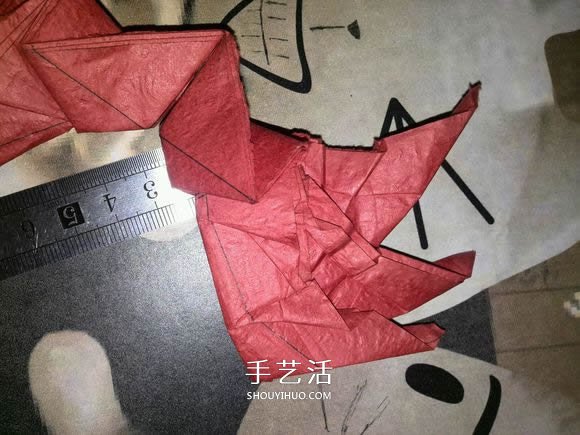 六翼炽天使之心的折纸方法图解 超多详细步骤！ -  www.shouyihuo.com