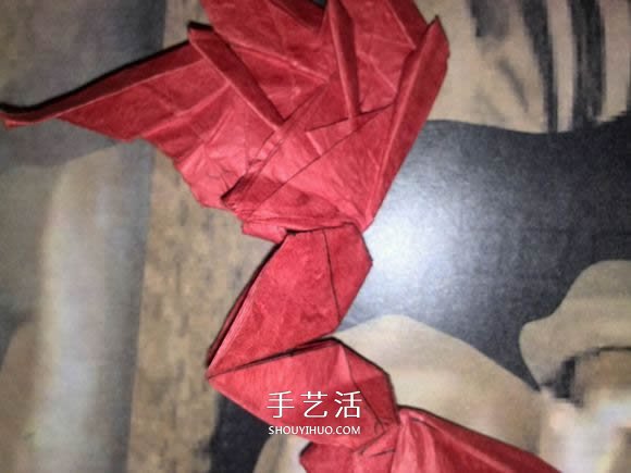 六翼炽天使之心的折纸方法图解 超多详细步骤！ -  www.shouyihuo.com