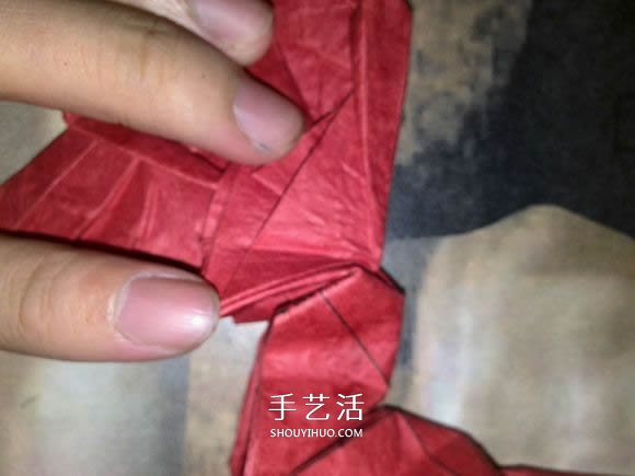 六翼炽天使之心的折纸方法图解 超多详细步骤！ -  www.shouyihuo.com