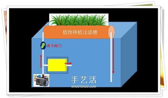 自制鱼缸过滤器的方法 几块钱就能完成很实用！ -  www.shouyihuo.com