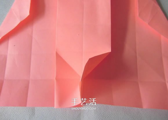 百合花纸巾盒的折法 带花纸巾盒怎么折图解 -  www.shouyihuo.com