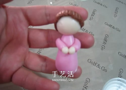 软陶结婚娃娃的制作方法 很漂亮的婚庆装饰摆件 -  www.shouyihuo.com