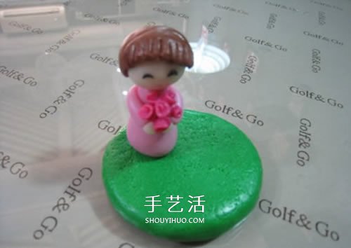 软陶结婚娃娃的制作方法 很漂亮的婚庆装饰摆件 -  www.shouyihuo.com