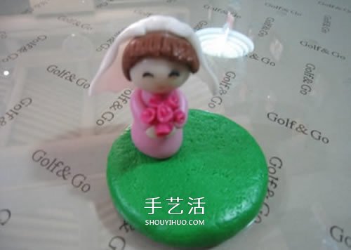 软陶结婚娃娃的制作方法 很漂亮的婚庆装饰摆件 -  www.shouyihuo.com