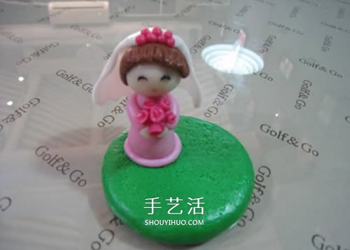 软陶结婚娃娃的制作方法 很漂亮的婚庆装饰摆件 -  www.shouyihuo.com