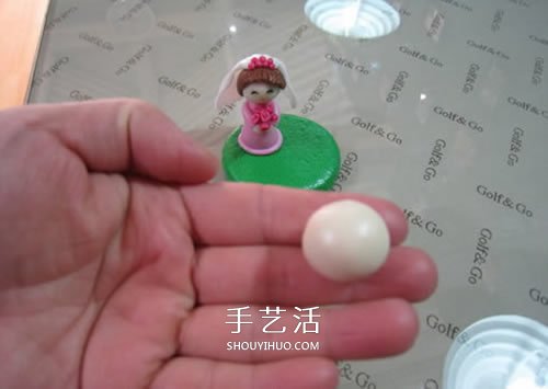 软陶结婚娃娃的制作方法 很漂亮的婚庆装饰摆件 -  www.shouyihuo.com