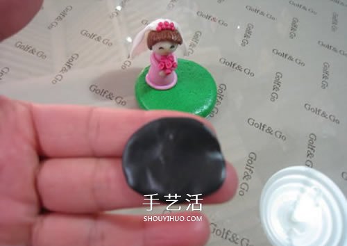 软陶结婚娃娃的制作方法 很漂亮的婚庆装饰摆件 -  www.shouyihuo.com