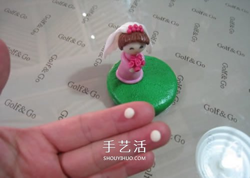 软陶结婚娃娃的制作方法 很漂亮的婚庆装饰摆件 -  www.shouyihuo.com