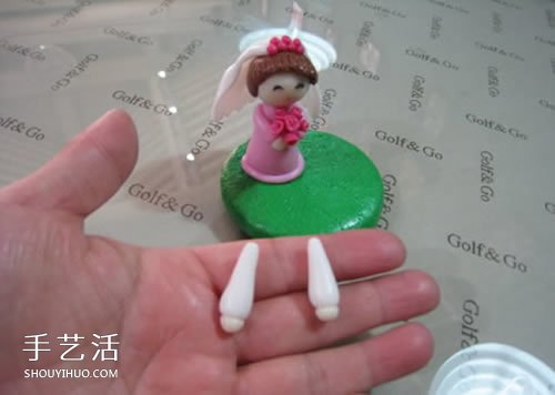 软陶结婚娃娃的制作方法 很漂亮的婚庆装饰摆件 -  www.shouyihuo.com