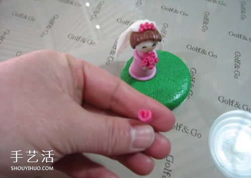 软陶结婚娃娃的制作方法 很漂亮的婚庆装饰摆件 -  www.shouyihuo.com