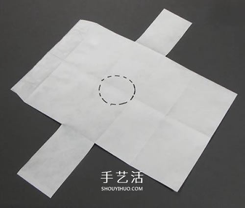 折纸皮夹钱包的教程 带卡包功能纸钱包的折法 -  www.shouyihuo.com