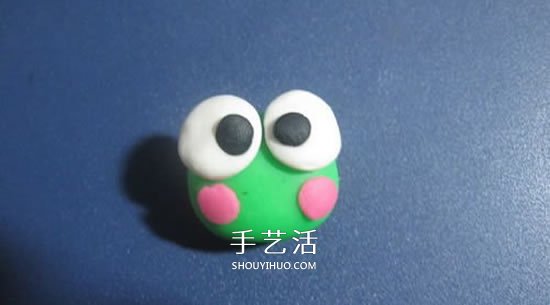 做一只可爱的豆糕蛙 橡皮泥制作小青蛙图解 -  www.shouyihuo.com