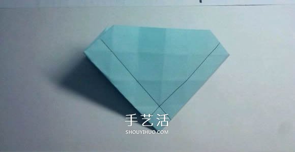 一步一步教你折！详细川崎玫瑰折纸过程图解 -  www.shouyihuo.com