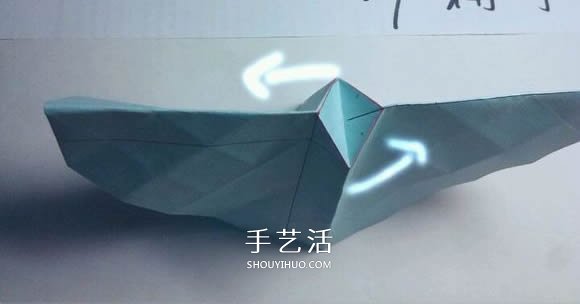 一步一步教你折！详细川崎玫瑰折纸过程图解 -  www.shouyihuo.com