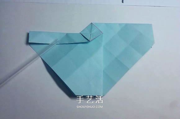一步一步教你折！详细川崎玫瑰折纸过程图解 -  www.shouyihuo.com