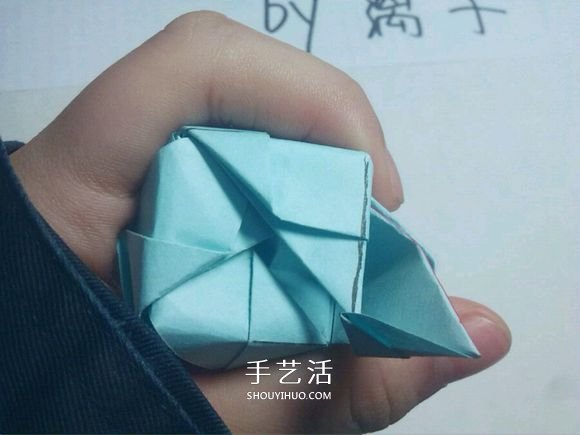 一步一步教你折！详细川崎玫瑰折纸过程图解 -  www.shouyihuo.com