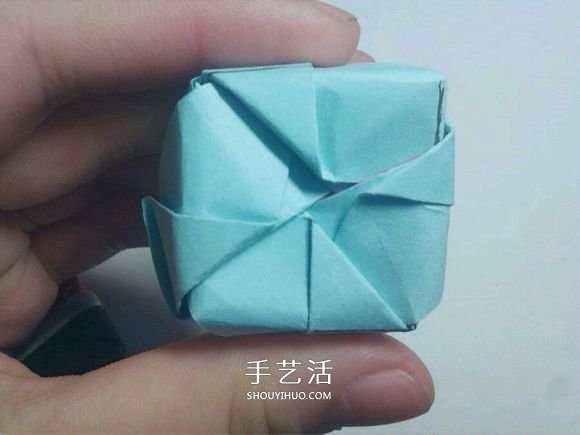 一步一步教你折！详细川崎玫瑰折纸过程图解 -  www.shouyihuo.com