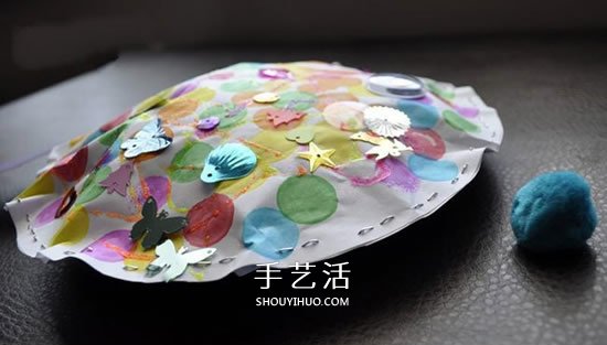 简单胖胖鱼手工制作 幼儿做立体纸鱼的教程 -  www.shouyihuo.com