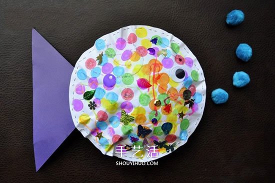 简单胖胖鱼手工制作 幼儿做立体纸鱼的教程 -  www.shouyihuo.com