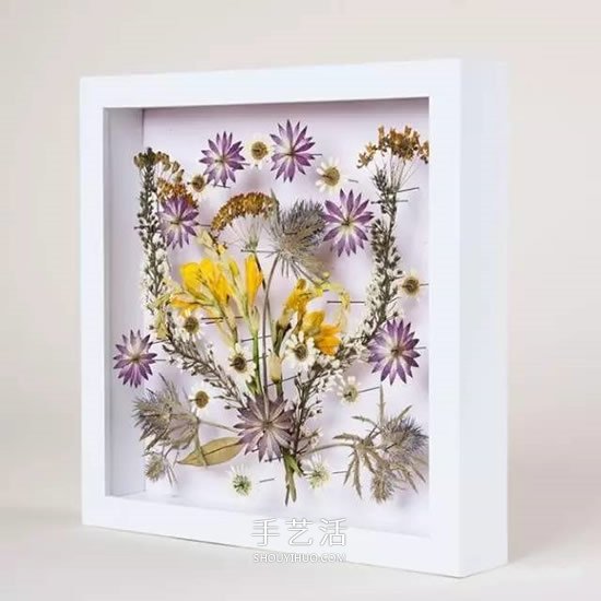 用押花留住春天的美！干花做法及押花装饰画DIY -  www.shouyihuo.com