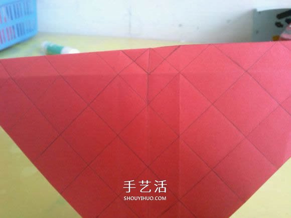LS玫瑰花的折法图解 手工怎么折LS玫瑰步骤 -  www.shouyihuo.com