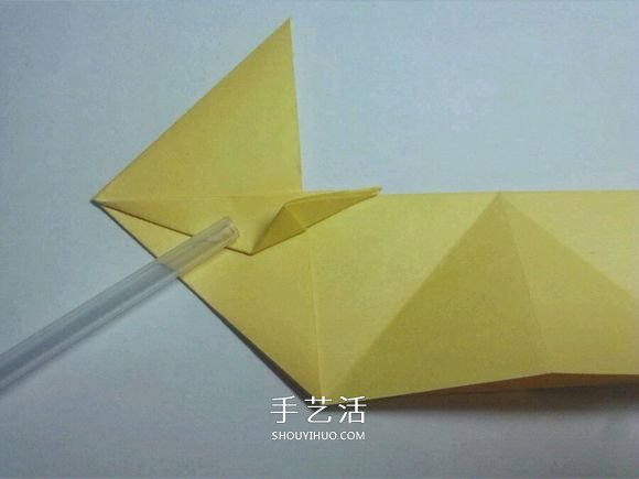 详细的折纸图解过程 带你学立体兔子的折法 -  www.shouyihuo.com