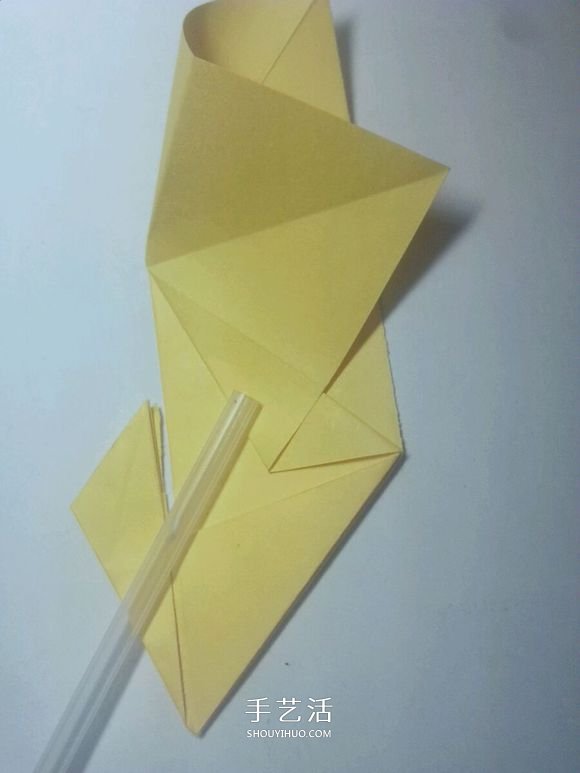 详细的折纸图解过程 带你学立体兔子的折法 -  www.shouyihuo.com