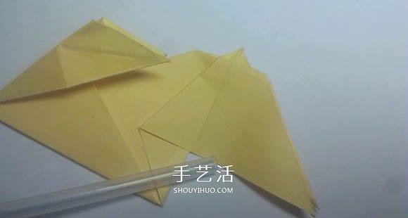 详细的折纸图解过程 带你学立体兔子的折法 -  www.shouyihuo.com