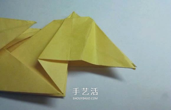详细的折纸图解过程 带你学立体兔子的折法 -  www.shouyihuo.com