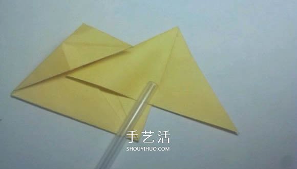 详细的折纸图解过程 带你学立体兔子的折法 -  www.shouyihuo.com