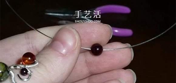 自制完美金属丝作品 金属丝绕线戒指DIY详解 -  www.shouyihuo.com