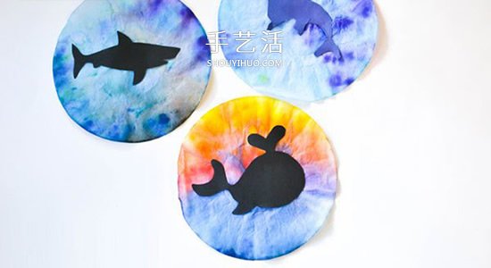 幼儿手工制作玻璃小鱼贴 让窗户变身海底世界 -  www.shouyihuo.com