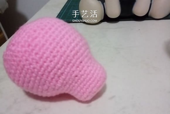 可爱小猪佩奇钩织教程 钩针编织小猪佩奇图解 -  www.shouyihuo.com