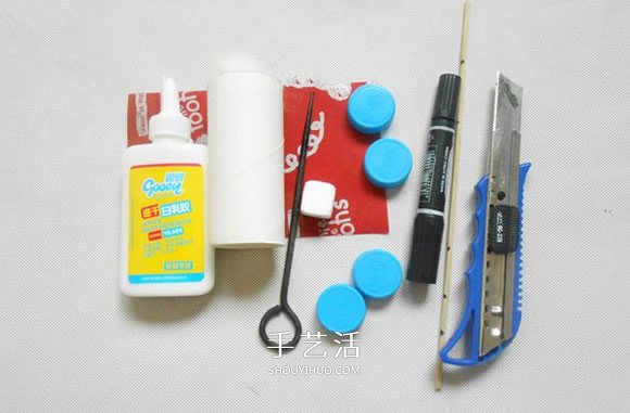 幼兒園玩具跑車的做法 DIY捲紙筒賽車的方法