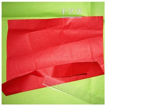 怎么折酒杯玫瑰的过程 详细酒杯玫瑰折纸实拍 -  www.shouyihuo.com
