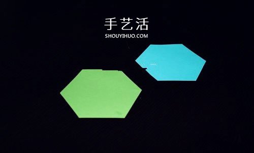 折纸时如何获得正六边形的纸张 分享3种做法 -  www.shouyihuo.com